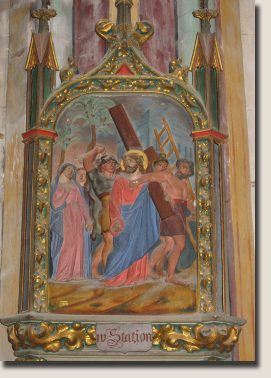 Kruiswegstatie 4 van Notre-Dame-de-Marceille